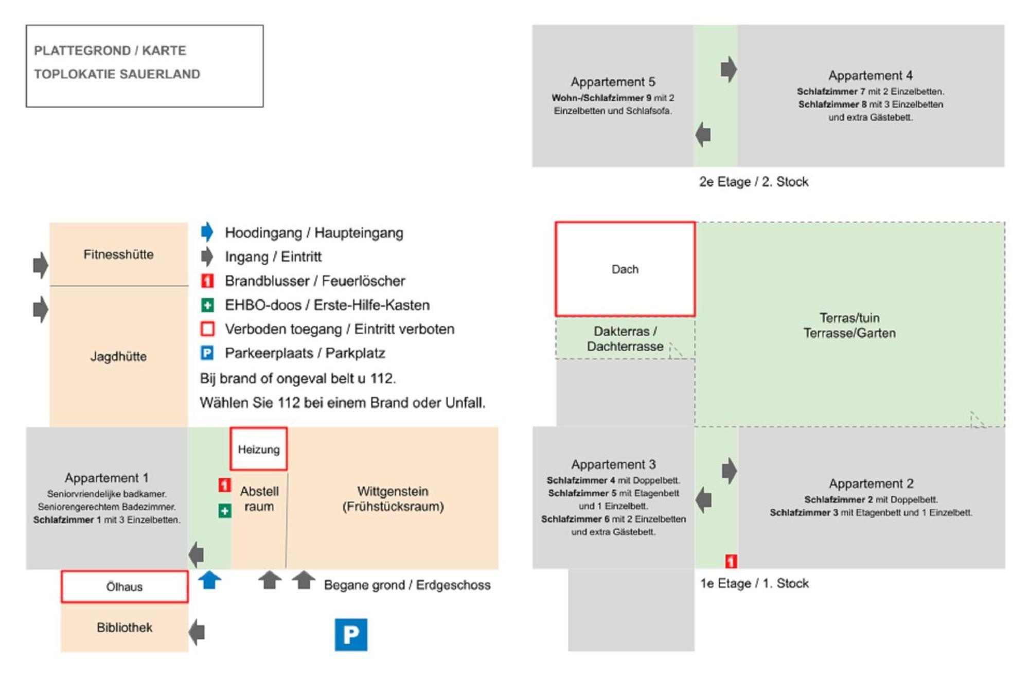 Апартаменты Toplokatie Sauerland *